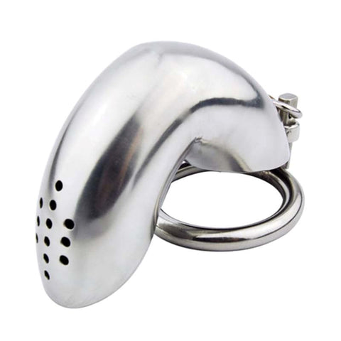 BDStyle Get Bent Chastity Cage for Extended Male Denial and Control - Male Chastity