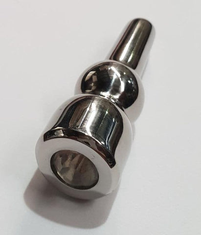 Hells Couture Glowstick Jewelled Ascending Penis Plug Diamond Steel Urethral - Penis Plugs