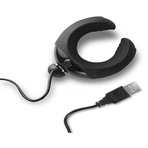 Echo Vibrating C-Shape Male Masturbator by Rocks Off - Masturbators and Strokers