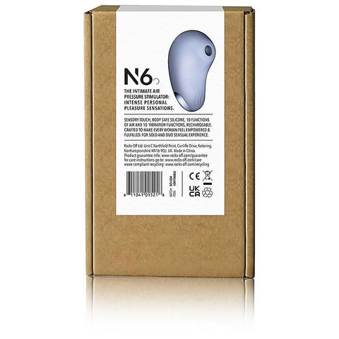 NIYA N6 Rechargeable Air Power Clitoral Suction Vibrator - Clit Ticklers and Pulsators
