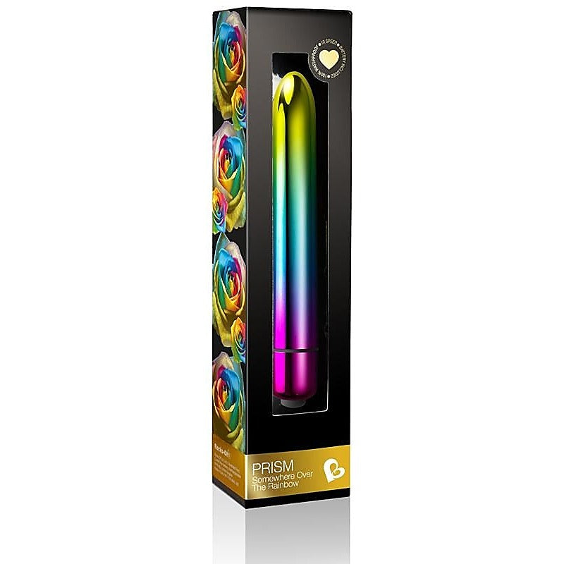 Prism Powerful Metallic Rainbow Bullet Vibrator by Rocks Off - Bullet Vibrators
