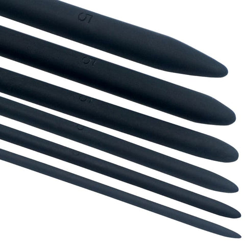 BDStyle Gun Style Silicone Penis Plug Hollow Design for Urethral Play - Penis Plugs
