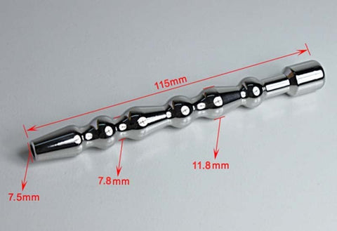 BDStyle Hammer Time Penis Plug 115mm Hollow Cum Through Design - Penis Plugs