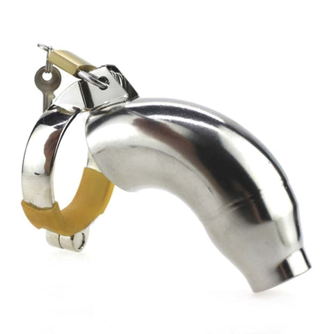 BDStyle Hard Time Chastity Device Stainless Steel Male Cage - Male Chastity