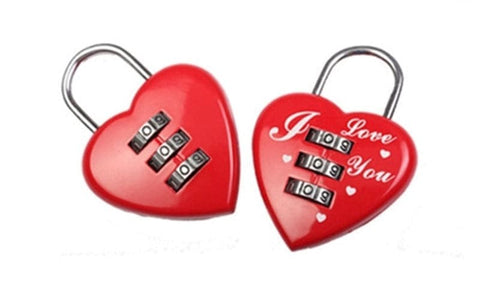 BDStyle Secure Passion - Heart-Shaped Password Lock - Male Chastity