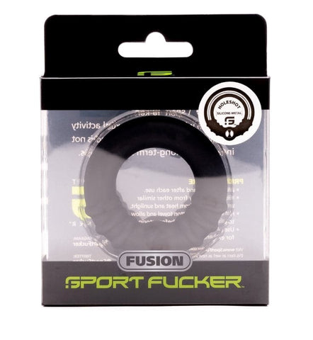 Sport Fucker HOLESHOT Fusion Ring with Dual Material Construction - Cock Rings