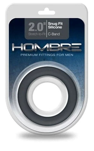 Topco Hombre Snug Fit Silicone C Band Premium Cock Ring - Cock Rings