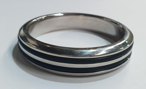 Hells Couture HootSuite Steel Cock Ring Medical Grade Enhancement - Cock Rings