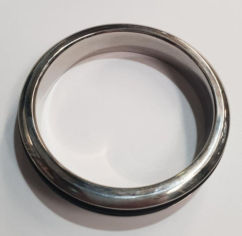 Hells Couture HootSuite Steel Cock Ring Medical Grade Enhancement - Cock Rings