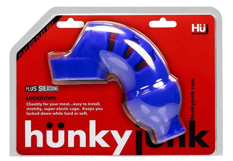 Hunkyjunk LOCKDOWN Cage Chastity Male Control Device - Male Chastity