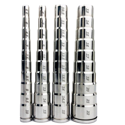 BDStyle Incremental Penis Plug with Scale Stainless Steel Urethral Toy - Penis Plugs