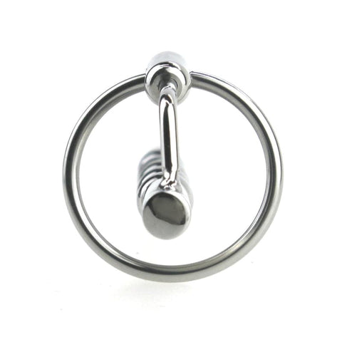 BDStyle Insex Penis Plug With Glans Ring for Urethral Stimulation - Penis Plugs