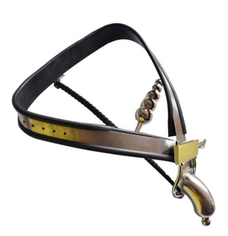 BDStyle Institutionalized Locking Male Chastity Belt with Secure Lock - Male Chastity