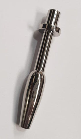 Hells Couture Jammer Cum Thru Penis Plug Surgical Steel Hollow Design - Penis Plugs
