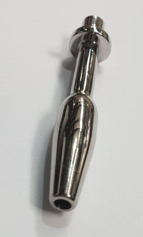 Hells Couture Jammer Cum Thru Penis Plug Surgical Steel Hollow Design - Penis Plugs