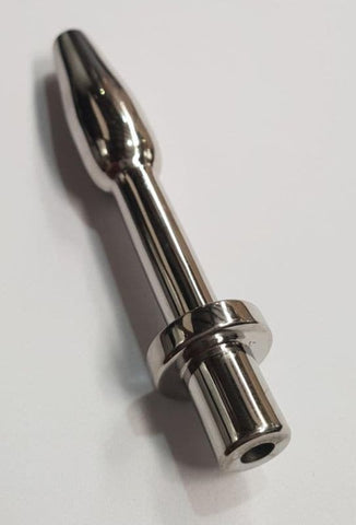 Hells Couture Jammer Cum Thru Penis Plug Surgical Steel Hollow Design - Penis Plugs