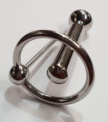 Jezebel Penis Plug With Glans Ring - Penis Plugs