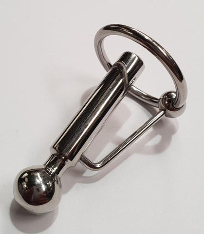 Jezebel Penis Plug With Glans Ring - Penis Plugs