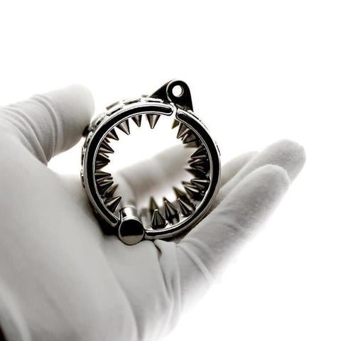 BDStyle Kalis Teeth with 4 Rows Scrotum Pendant Extreme CBT Device - Male Chastity