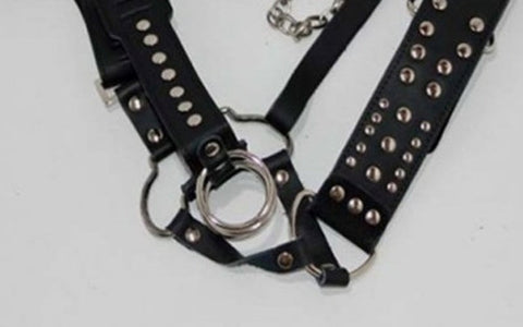 Hells Couture Keep It Kinky Male Chastity Device with Gates of Hell - Male Chastity