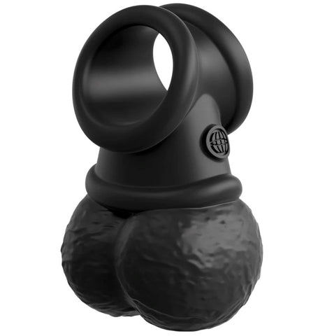 King Cock Elite The Crown Jewels Weighted Silicone Balls - Realistic Dildos