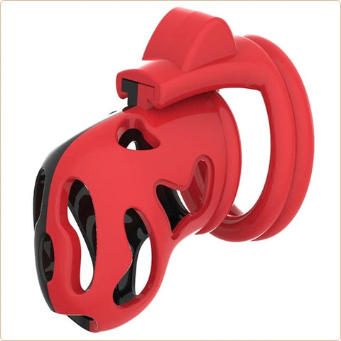 BDStyle La Color Birdlocker Male Cock Cuff Chastity Cage with Ring Sizes - Male Chastity