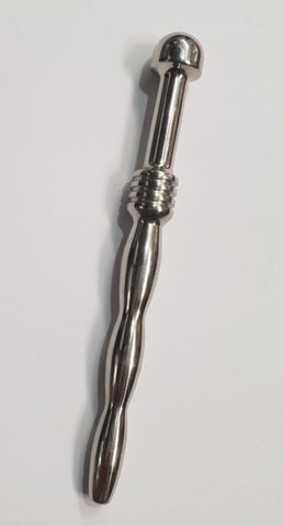 Hells Couture LampPost Cum Thru Penis Plug Medical Grade Steel - Penis Plugs