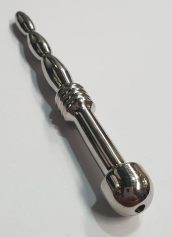 Hells Couture LampPost Cum Thru Penis Plug Medical Grade Steel - Penis Plugs