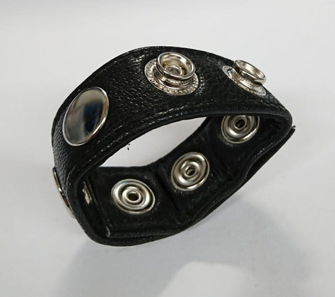 Hells Couture Leather Cock Ring Adjustable Design for Enhanced Pleasure - Cock Rings
