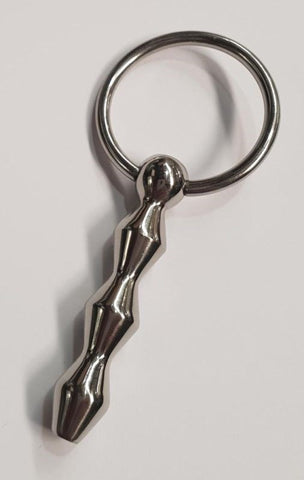Hells Couture Lovepanky Cum Thru Cock Plug Three Stage Ribbed Design - Penis Plugs