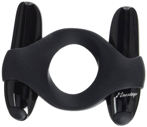 Nasstoys Dual Power Cock Ring Silicone Vibrations for Opulent Stamina - Cock Rings