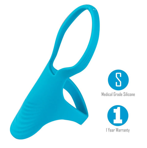 Maia Toys Griffin Silicone Erection Ring Dual Ring Design - Cock Rings