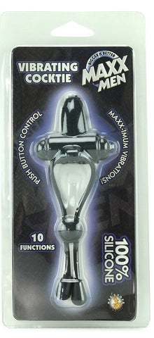 Nasstoys Maxx Men Vibrating Cock Tie with 10 Vibration Functions - Cock Rings