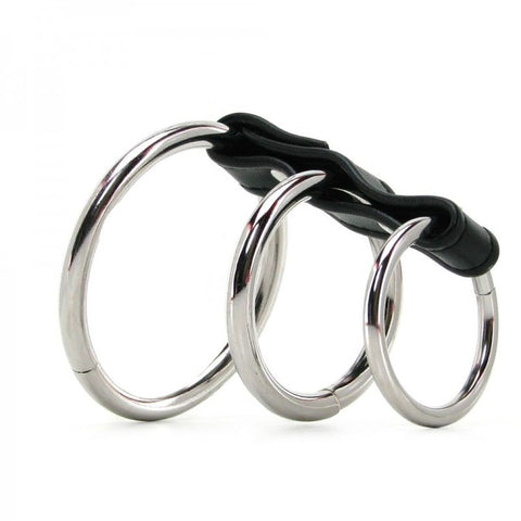 BDStyle Mister B Gates of Hell Cock 2 Rings BDSM Restraint Device - Cock Rings