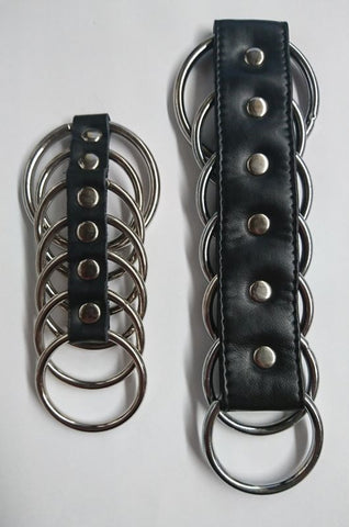 BDStyle Mister B Gates of Hell Cock 7 Rings BDSM Restraint Device - Cock Rings