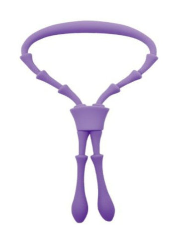 Icon Brands Mojo Vigor Cock Ring Purple Medical Grade Silicone - Cock Rings