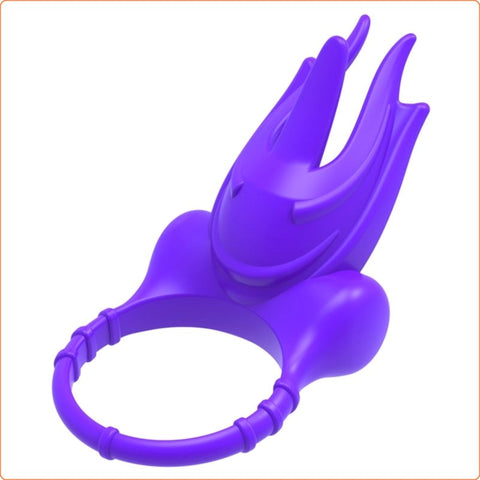 BDStyle Monster Vibrating Ring with Single Speed Motor for Enhanced Pleasure - Ball and Cock Toys