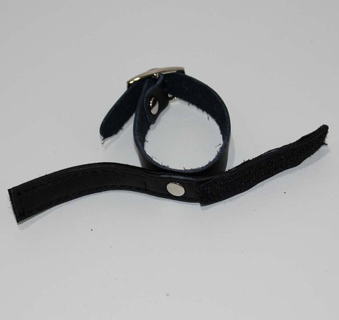 BDStyle Mystique Cock Ring & Testicle Harness Leather Dual Ring Design - Ball and Cock Toys