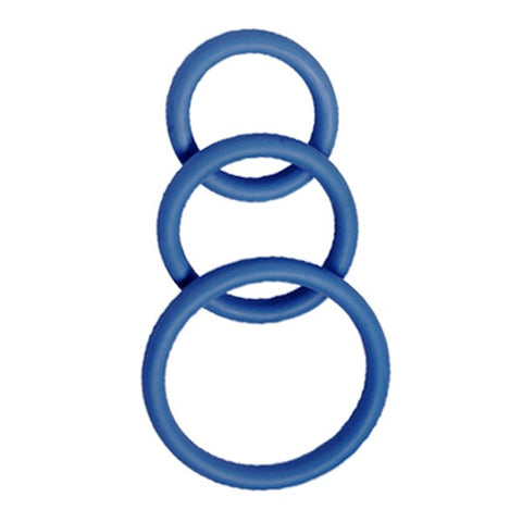 Spartacus Enterprises Nitrile C Ring Set for Enhanced Erection Control - Cock Rings
