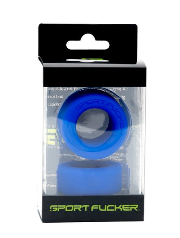 Nutt Job Set by Sport Fucker Dual Cock Ring Kit with Two Sizes - Stretchy Cock Rings