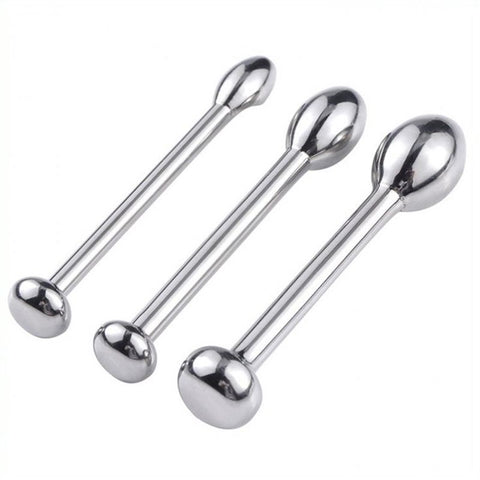 BDStyle One Ball Penis Plug Stainless Steel Urethral Stimulation - Penis Plugs