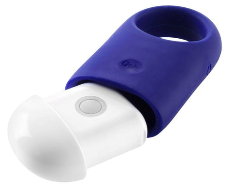 Je Joue Ooh Cock Ring with Vibration and Clitoral Stimulation - Cock Rings