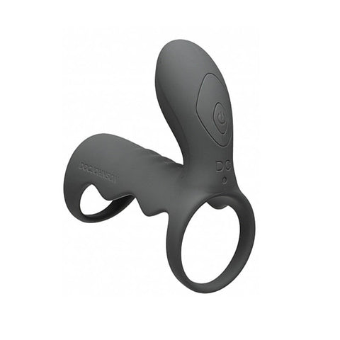 Doc Johnson Optimale Vibrating Cock Cage with Remote Control Operation - Vibrating Cock Rings