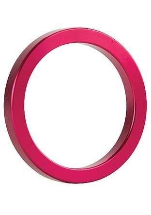 Shots Toys Ouch Metal Cock Ring Seamless Metal Design - Cock Rings