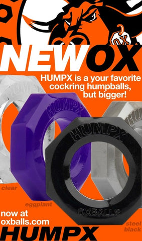Oxballs Humpx Extra Large Cock Ring Ultra Soft FLEXtpr Material - Cock Rings
