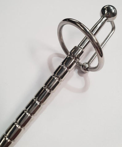 Hells Couture Penis Plug Ripple Jumbo Urethral Stimulation Sex Toy - Penis Plugs