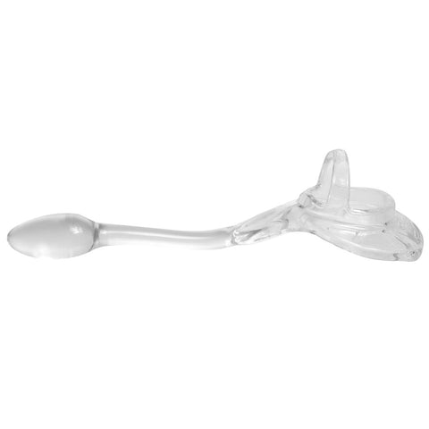 Perfect Fit Armour Tug Lock Small Dual Action Cock Ring and Butt Plug - Ball Stretchers and Crushers