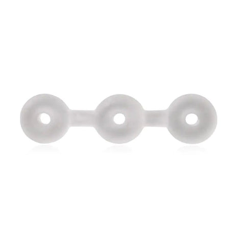 Perfect Fit Triple Stack Cock Ring with Ultra Stretchable SilaSkin Material - Stretchy Cock Rings