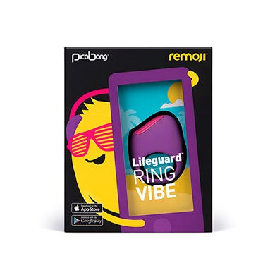 Lelo PicoBong Remoji LIFEGUARD App Controlled Bluetooth Cock Ring - Cock Rings