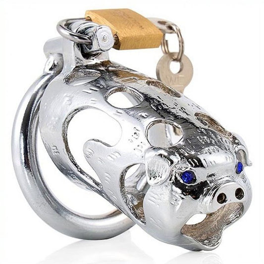 Pig Cock Cage Steel